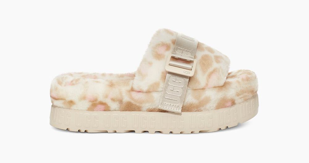 Ugg Sandals Canada - Ugg Women's Fluffita Her Print White